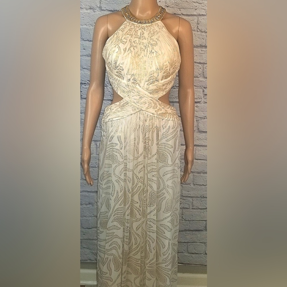 🔥🔥HP🔥🔥Patra  “Egyptian goddess” inspired gown Size 10